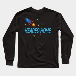 Headed Home Colored Long Sleeve T-Shirt